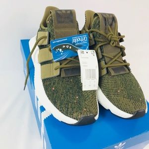 Men’s Adidas Prophere Olive Pink Green Size 8.5